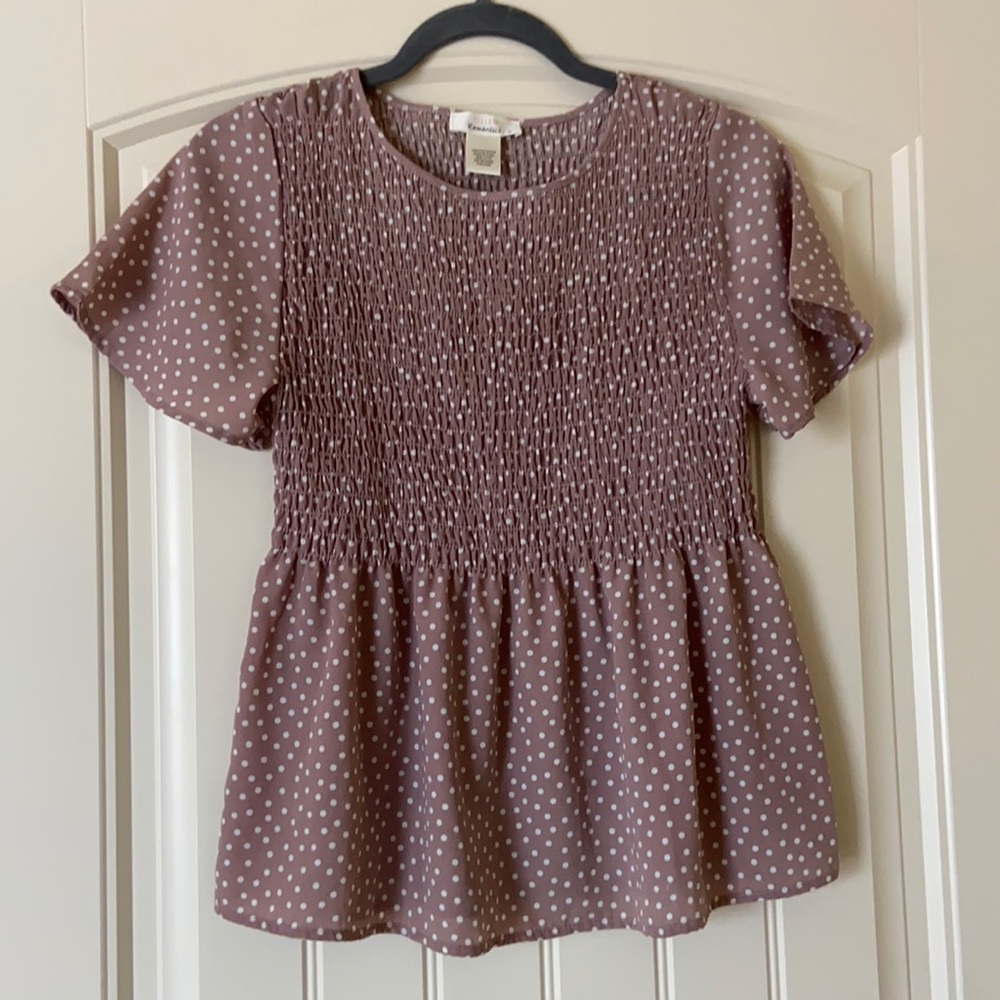 Dusty Rose Blouse